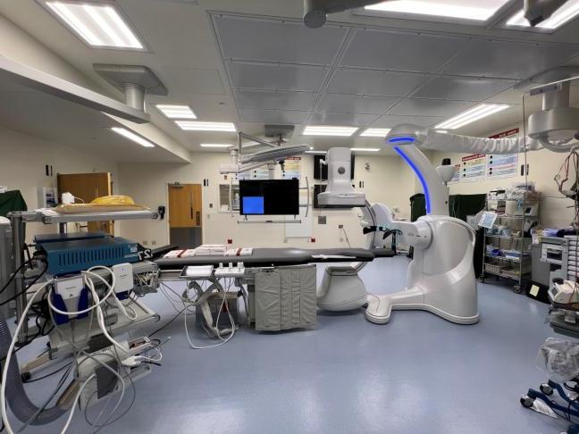 Vascular Surgery GE Hybrid operating room